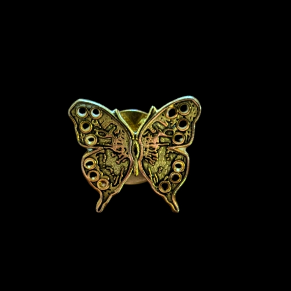 Vintage Style Butterfly Lapel Pin